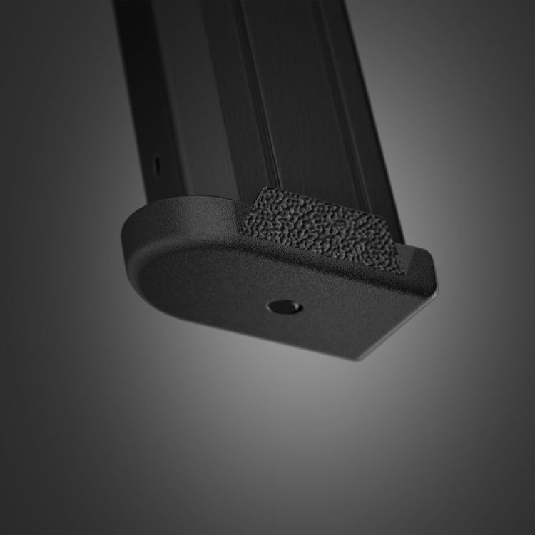 Mag basepad serrations