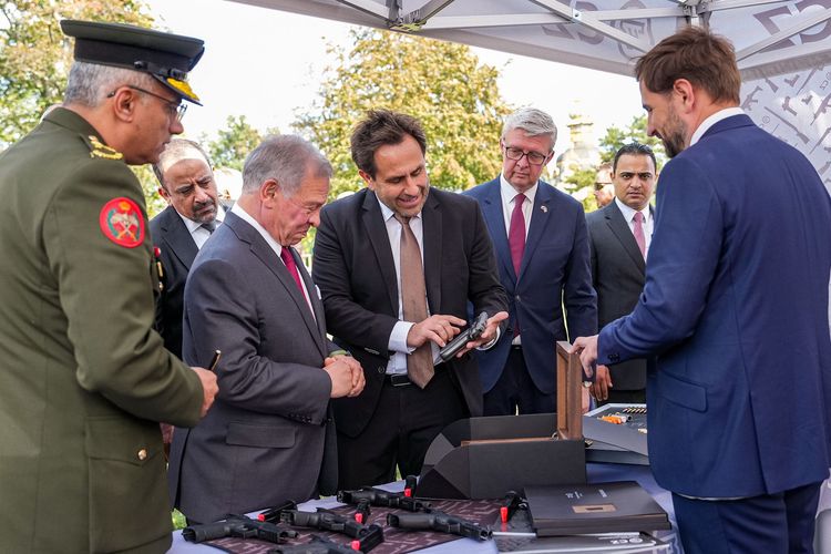 CZ Participated in a Meeting with His Majesty King Abdullah II of Jordan